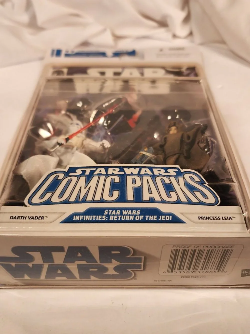 MINT IN BOX!!! Star Wars Comic Book Pack #11 Return of the Jedi figures
